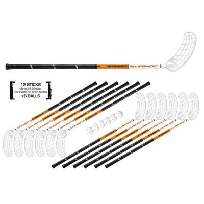 Zestaw kijów UNIHOC Street (12 sztuk) Zestaw kijów UNIHOC Street (12 sztuk)