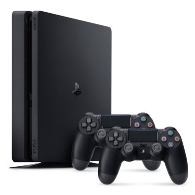 Konsola SONY PlayStation 4 Slim 500GB + 2 x Dualshock Konsola SONY PlayStation 4 Slim 500GB + 2 x Dualshock