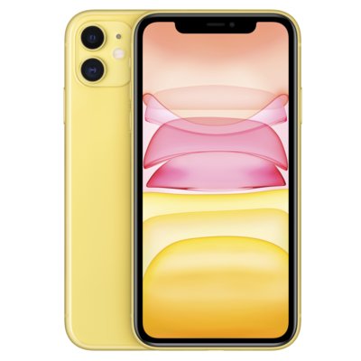 Smartfon APPLE iPhone 11 128GB Żółty Smartfon APPLE iPhone 11 128GB Żółty