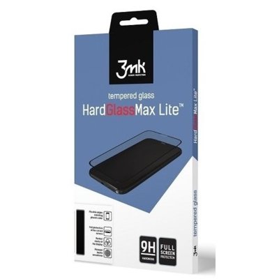 Szkło hartowane 3MK HardGlass Max Lite do Motorola One Action Czarny Szkło hartowane 3MK HardGlass Max Lite do Motorola One Action Czarny