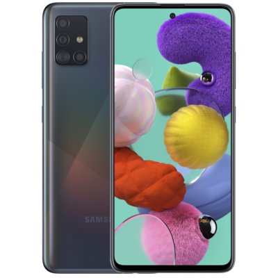 Smartfon SAMSUNG SM-A715 Galaxy A71 Czarny