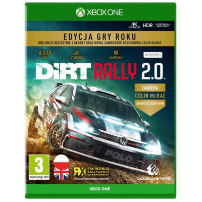 DiRT Rally 2.0 - Edycja Gry Roku Gra XBOX ONE (Kompatybilna z Xbox Series X)