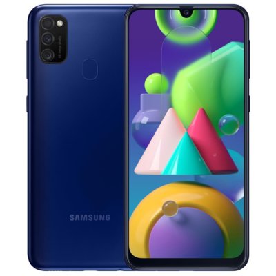 Smartfon SAMSUNG Galaxy M21 Niebieski Smartfon SAMSUNG Galaxy M21 Niebieski
