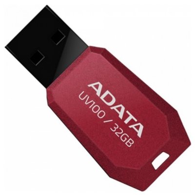 Pamięć A-DATA UV100 32GB Czerwony Pamięć A-DATA UV100 32GB Czerwony