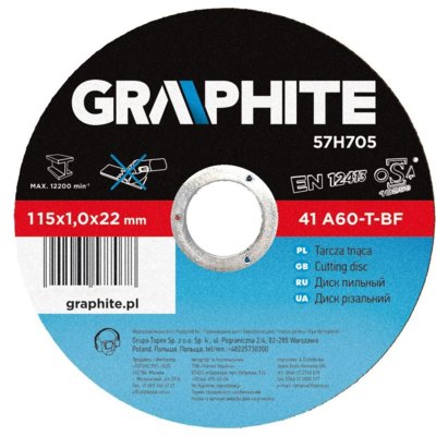 Tarcza GRAPHITE 57H705 Tarcza GRAPHITE 57H705