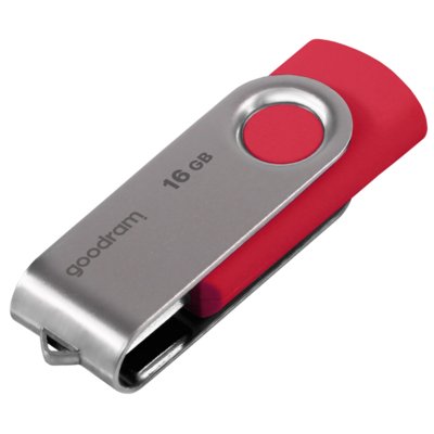Pamięć GOODRAM UTS3 16GB Czerwony Pamięć GOODRAM UTS3 16GB Czerwony