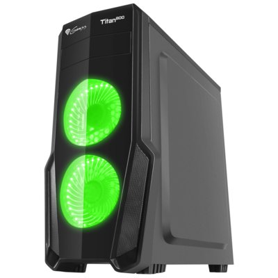 Obudowa GENESIS Titan 800 Zielony Obudowa GENESIS Titan 800 Zielony