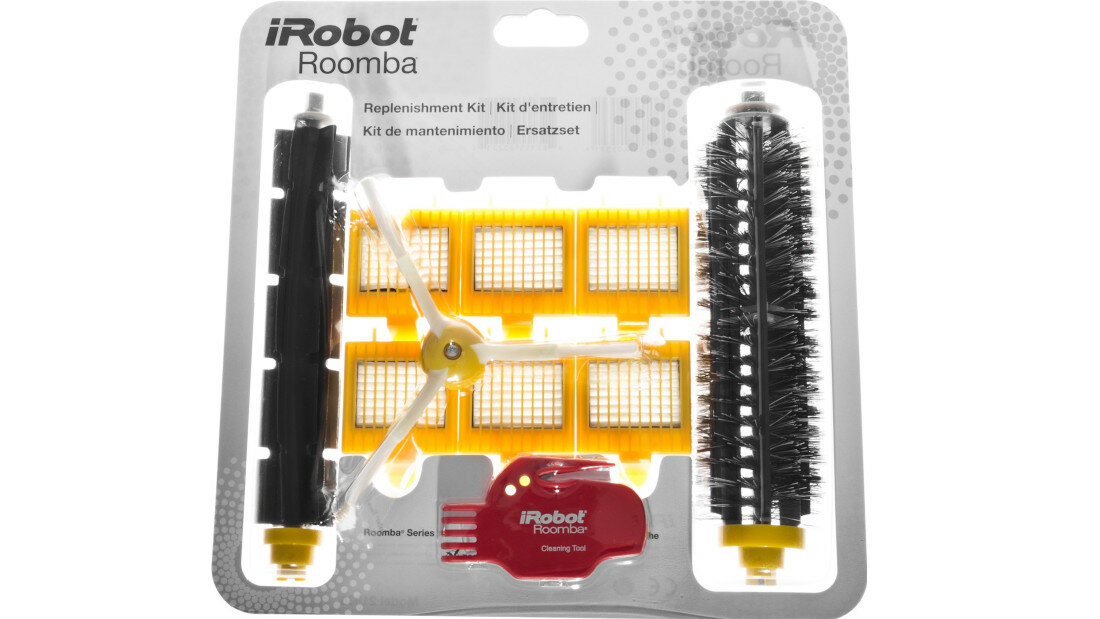 Zestaw akcesoriow IROBOT 21936 (11 elementow) skuteczne czyszczenie wyposazenie zestaw akcesoria komplet rezultaty efekty