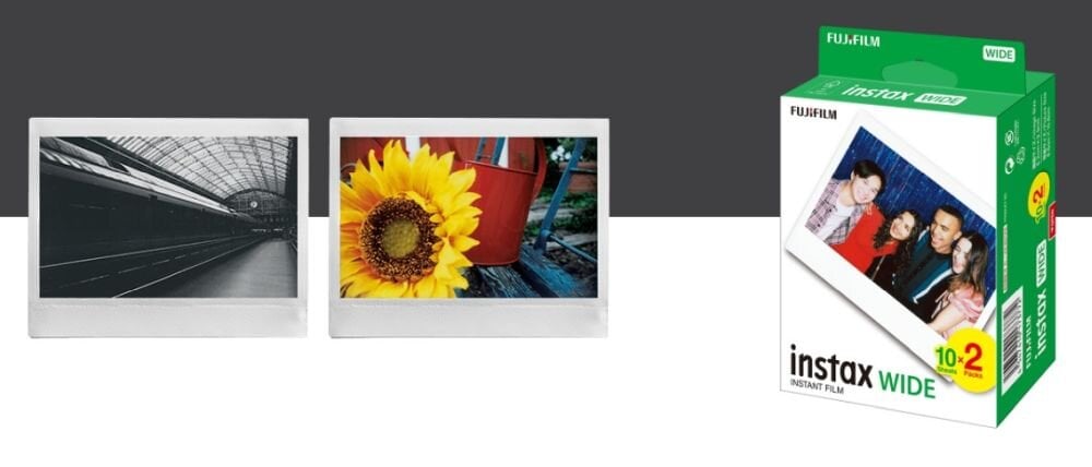 Aparat Cyfrowy FUJI Instax 300  zdjęcia drukowanie drukarka wkłady filmy rozdzielczość bateria obiektyw pojemność tryby filtry łączność smartfon aplikacja sterowanie ogniskowa przysłona migawka lampa błyskowa wymiary ekran wizjer waga zapis karta pamięć 