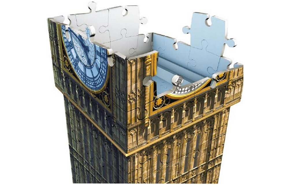 Puzzle 3D RAVENSBURGER Big Ben doskonała rozrywka dla starszych dzieci