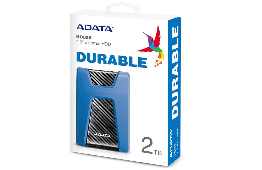 Dysk ADATA Durable HD650 2TB HDD Szybki transfer