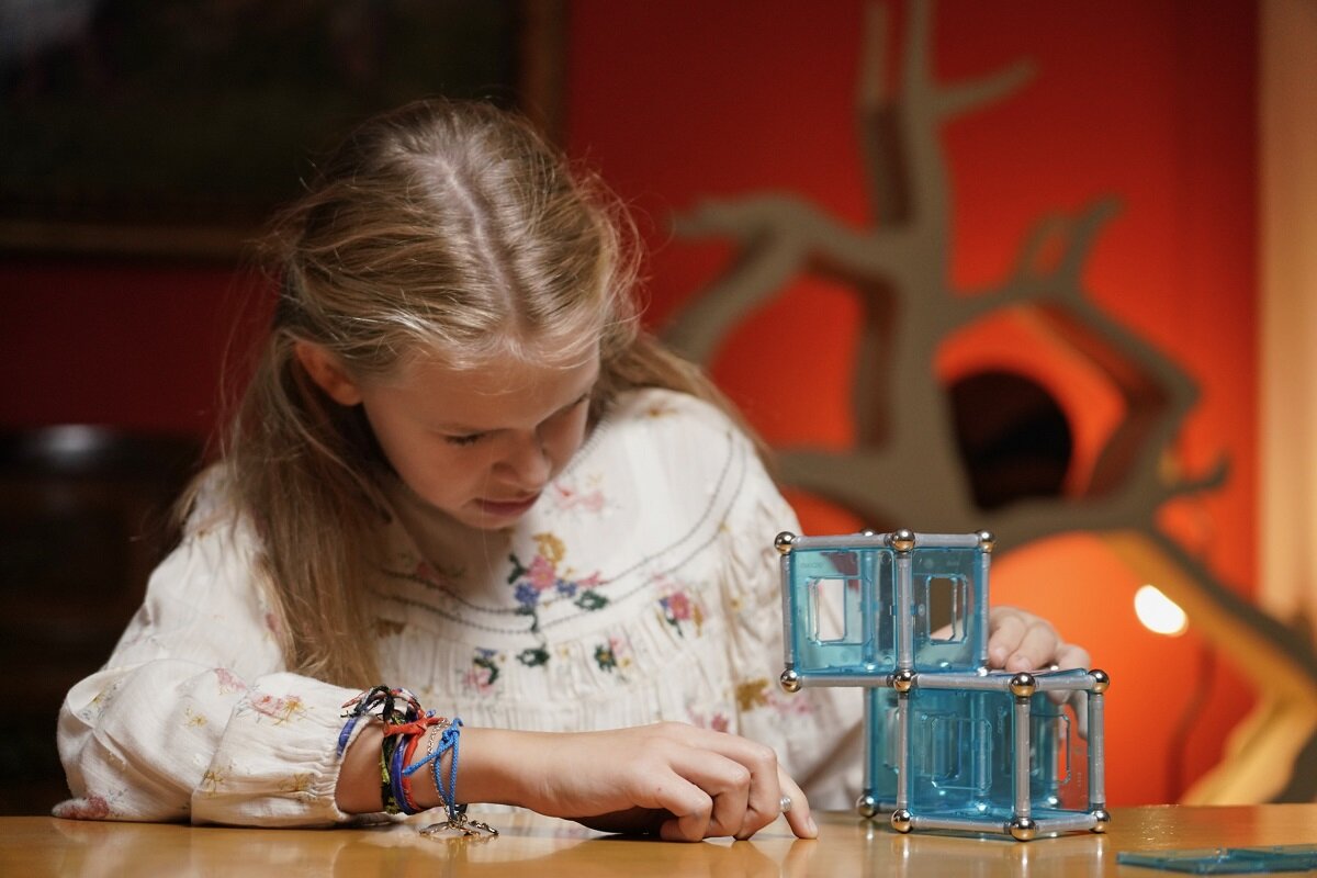 Klocki magnetyczne GEOMAG Kreatywna zabawa dzieci konstrukcja
