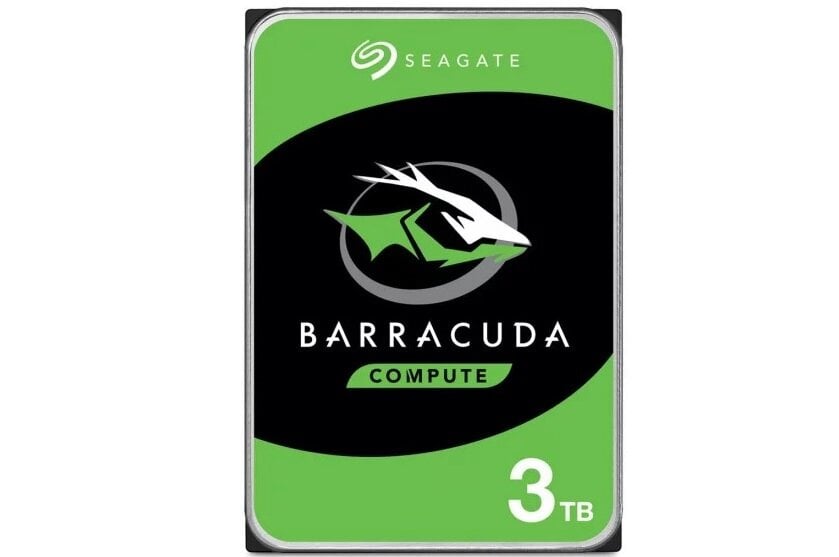 Dysk SEAGATE BarraCuda 3TB HDD - wygląd ogólny nowe i udoskonalone rozwiązania duża przestrzeń dyskowa 3TB