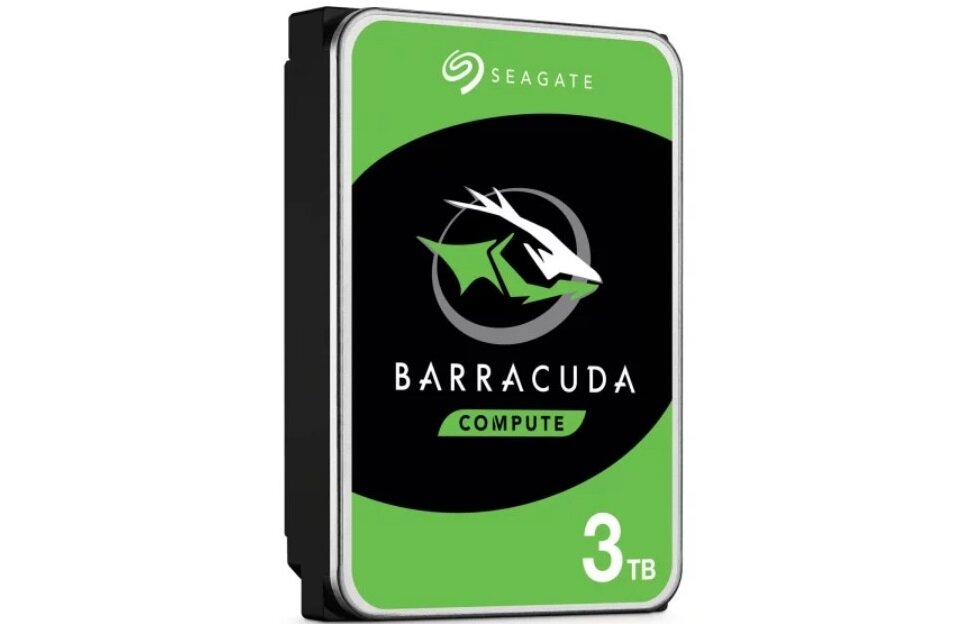 Dysk SEAGATE BarraCuda 3TB HDD - długotrwałe magazynowanie danych bezpieczeństwo wysoki transfer odczytu i zapisu danych 180 MB/s