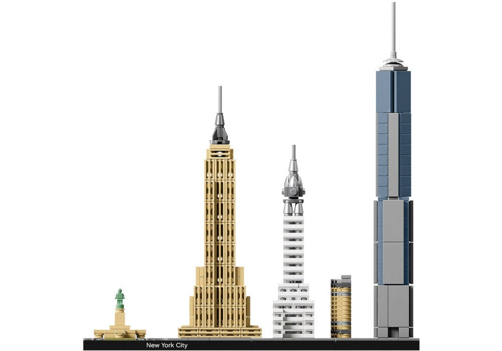 LEGO Architecture New York 21028 zawartosc zestawu