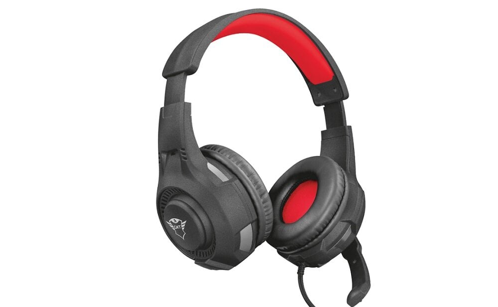 Słuchawki Trust GXT 307 Ravu  Srebrny - regulacja głośności 50mm głośniki czysty i wyraźny dźwięk