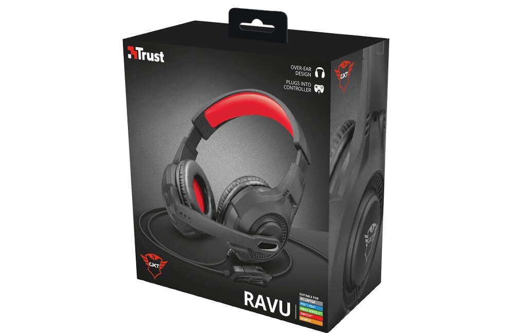 Słuchawki Trust GXT 307 Ravu  Srebrny - konkurencyjna niewygórowana cena profesjonalne słuchawki gamingowe