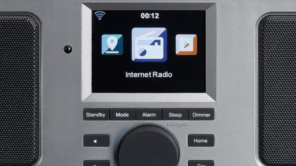 Radio Internetowe LENCO DIR-150 Czarny - Wyświetlacz