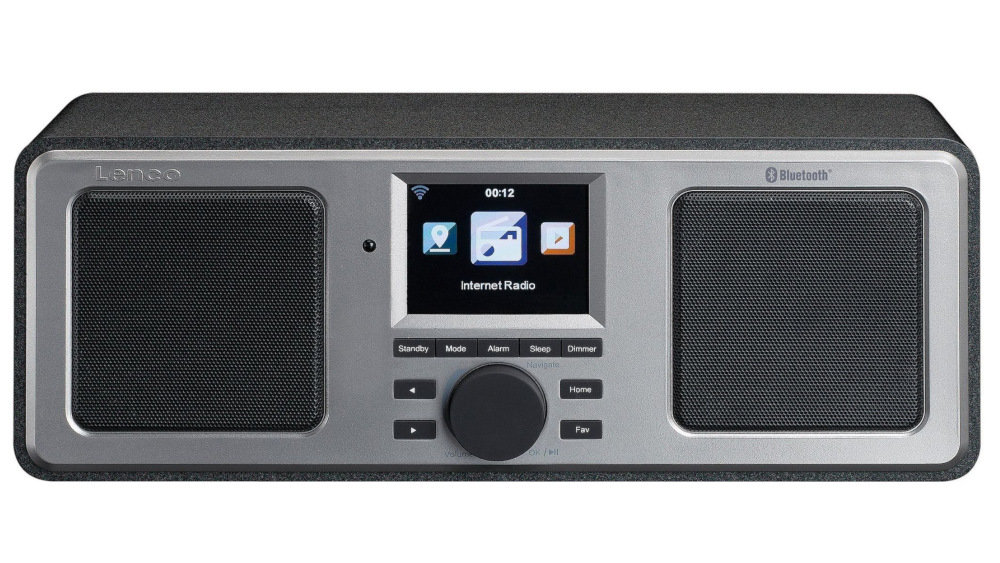 Radio Internetowe LENCO DIR-150 Czarny - Bluetooth