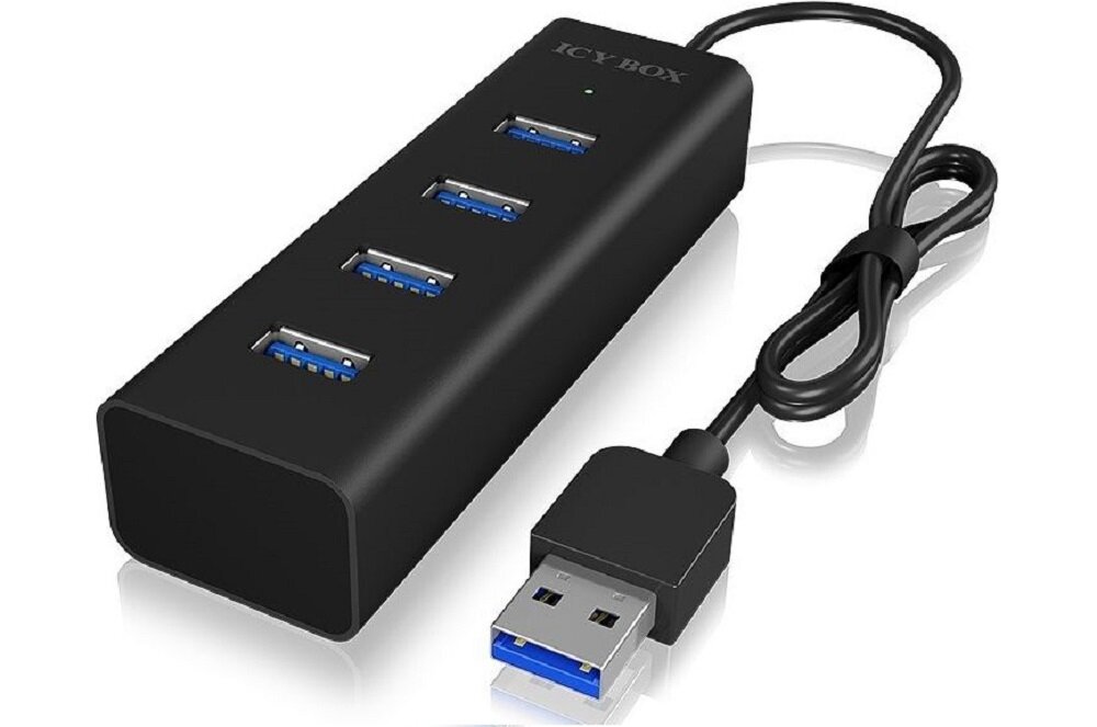 Hub USB ICY BOX IB-HUB1409-U3 - przesyl danych 
