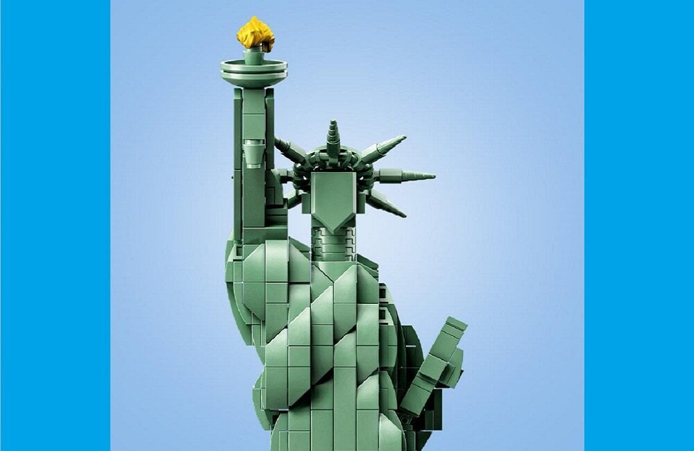 LEGO Architecture Statua Wolności 21042 Bogactwo szczegółów