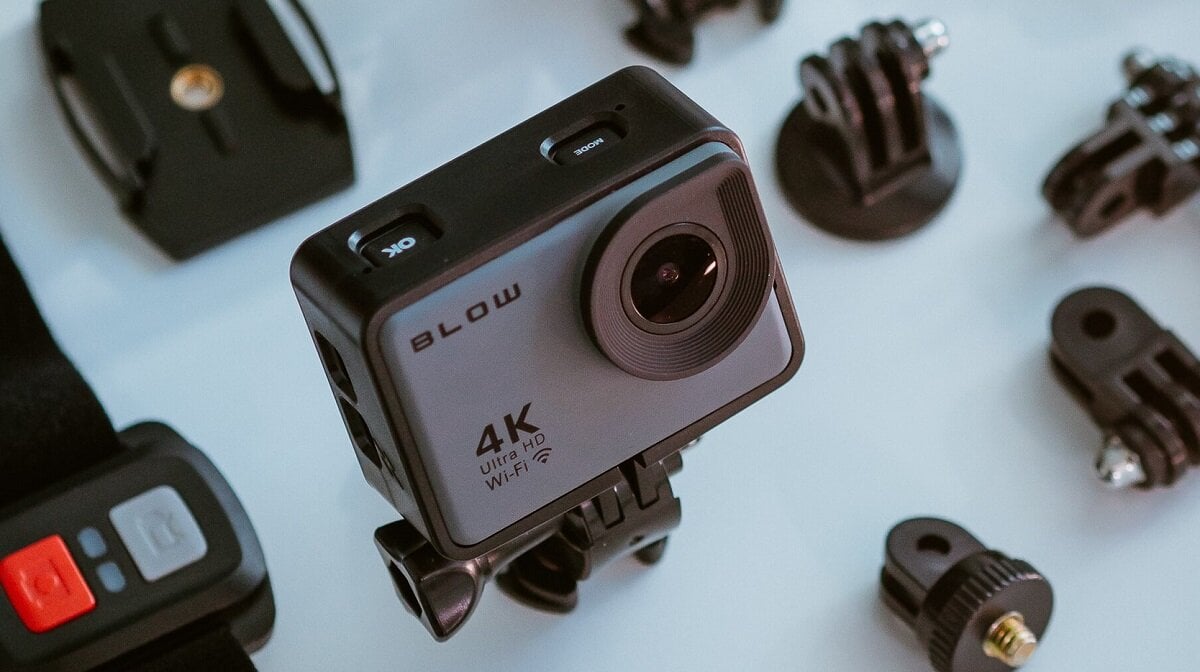 Kamera sportowa BLOW Go Pro4U 4K sport obiektyw matryca odporność montaż zdjęcia filmy opis cechy