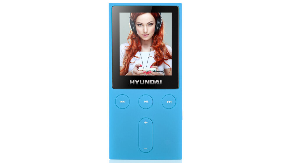 Odtwarzacz MP3 HYUNDAI MPC501GB4FMBL Niebieski - Ogólny