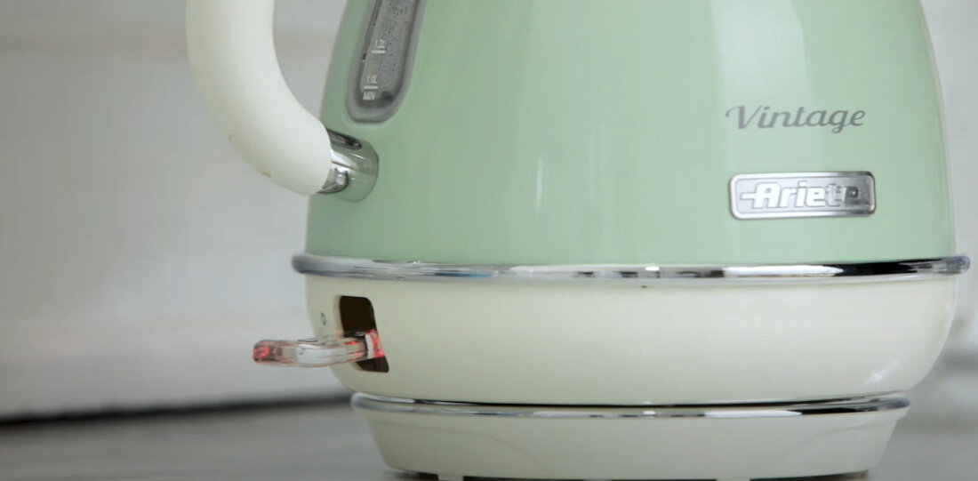Czajnik ARIETE 2869/04 Bezpieczeństwo automatyczne wyłączanie