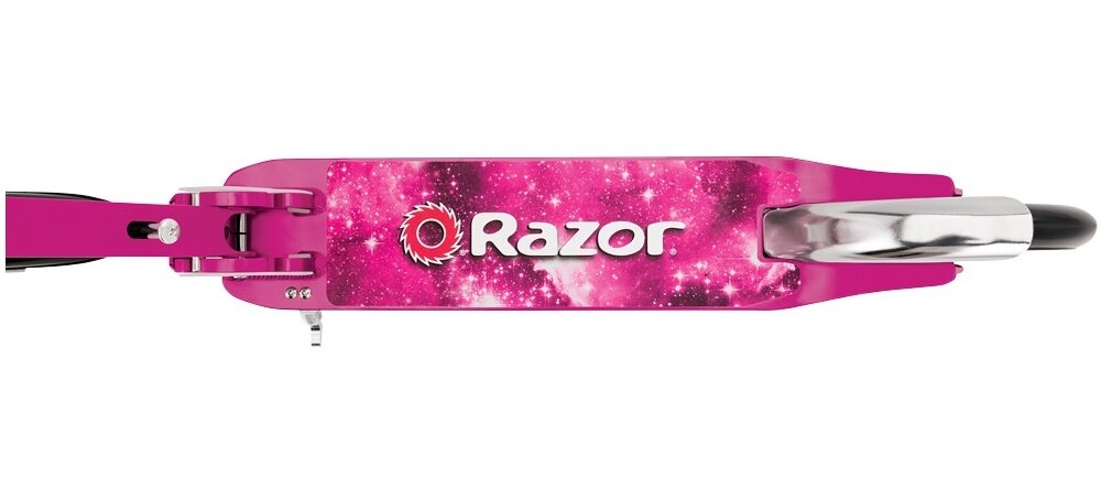 Hulajnoga RAZOR A5 Lux 13073064 Różowy podest jezdny szeroki antypoślizgowa powierzchnia maksymalne obciążenie do 100 kg