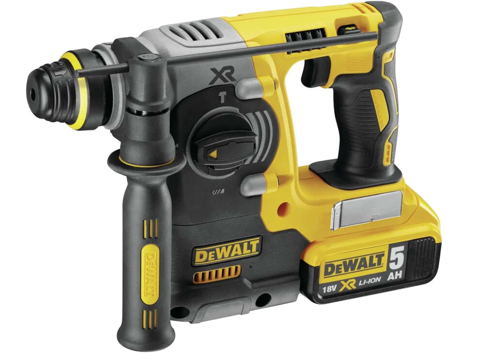 Młotowiertarka DEWALT DCH273P2T-QW uniwersalny sprzęt wiercenia ergonomiczny uchwyt obudowa wysokiej jakości waga 2,5 kg wysoka energia pracy