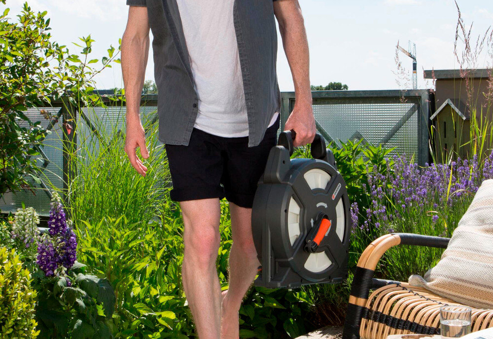 Bęben na wąż GARDENA 18400-20 uchwyt do przenoszenia niska waga 5,2 kg