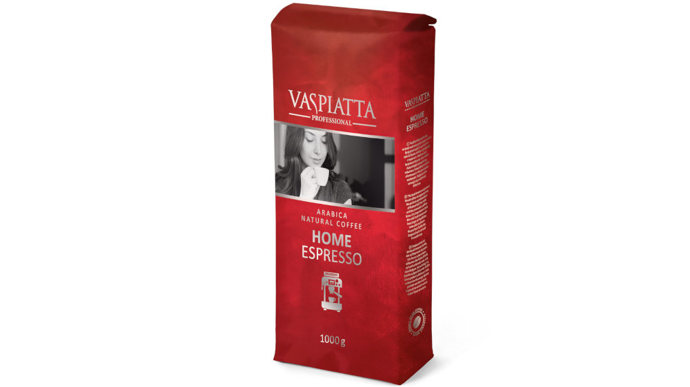 Kawa Ziarnista VASPIATTA Home Espresso - Ogólny Wygląd