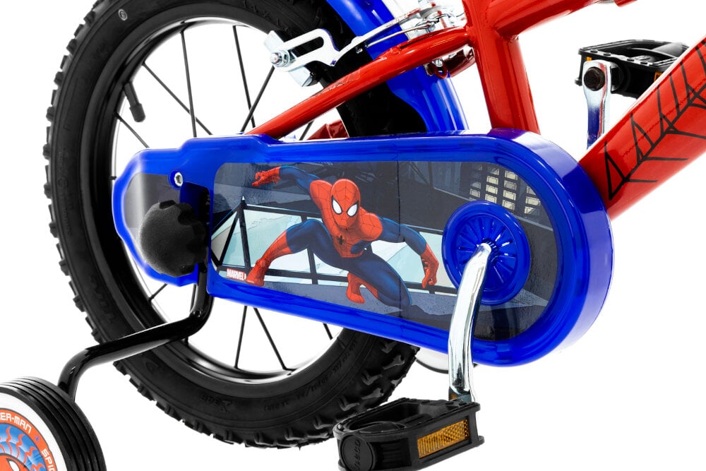 Rower MARVEL Spiderman 14 Czerwony kola