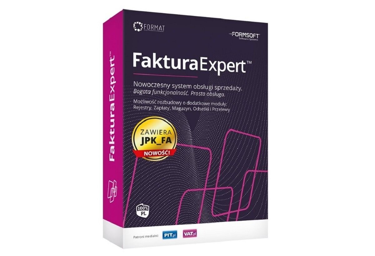 Program FORMSOFT Faktura JPK Expert - Faktura JPK Expert 