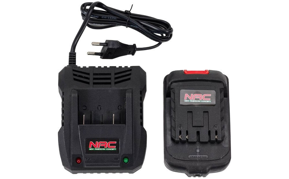 Dmuchawa akumulatorowa NAC BB18-B15-S cicha praca uchwyt