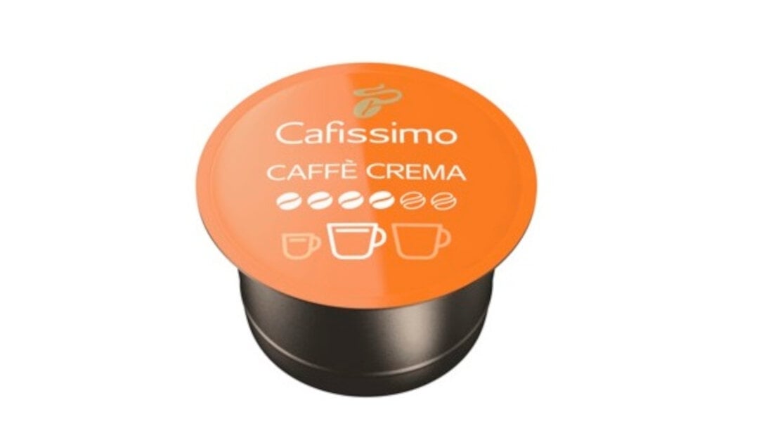 Kapsułki TCHIBO Cafissimo Cafe Crema Vollmundig 800 nut aromatycznych ziarna Arabica espresso
