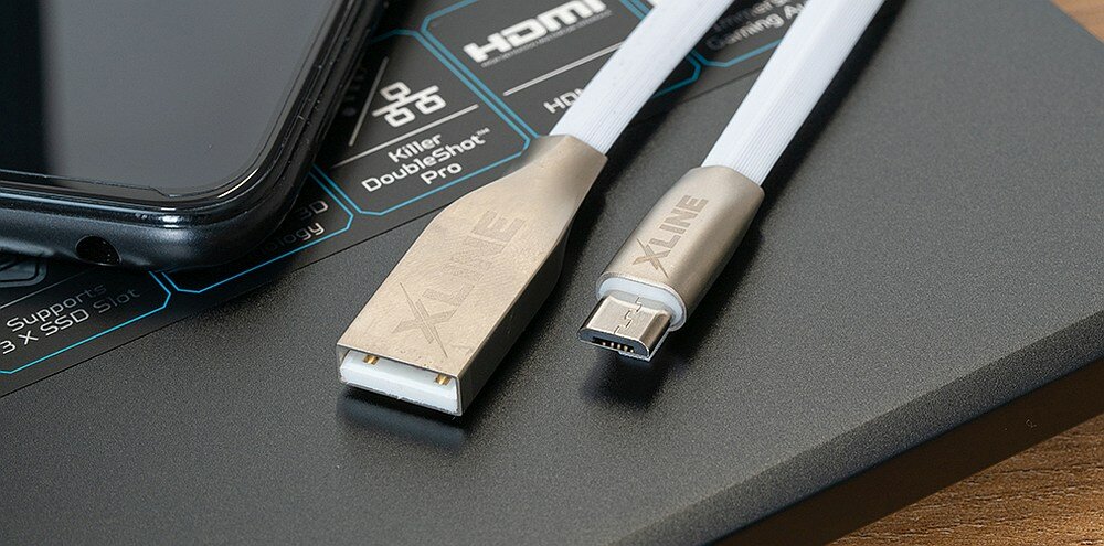 XLINE Kabel USB - Micro USB port