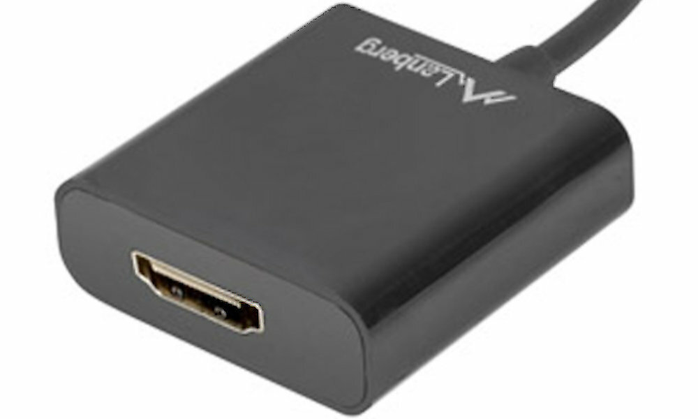Adapter USB Typ-C - HDMI LANBERG skos