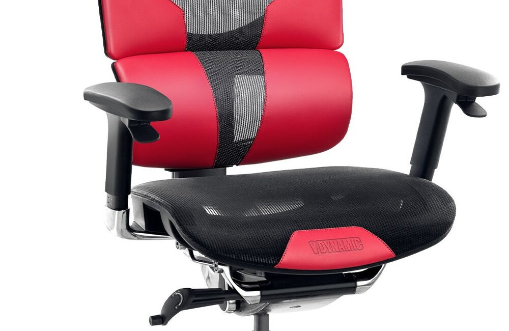 Fotel DIABLO CHAIRS V-Dynamic Karmazynowy komfort wygoda funkcjonalność