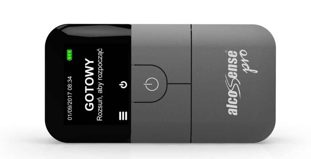 Alkomat ALCOSENSE Pro temperatura alkomat praca urzadzenia bezpieczny zakres 