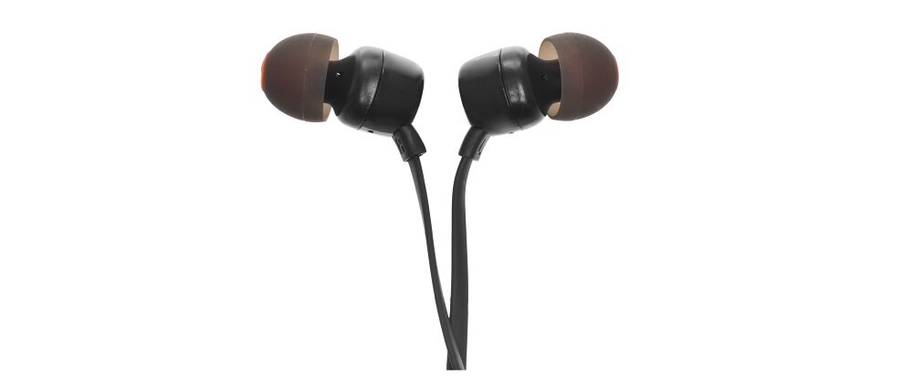Słuchawki dokanałowe JBL T160 Czarny głośniki
