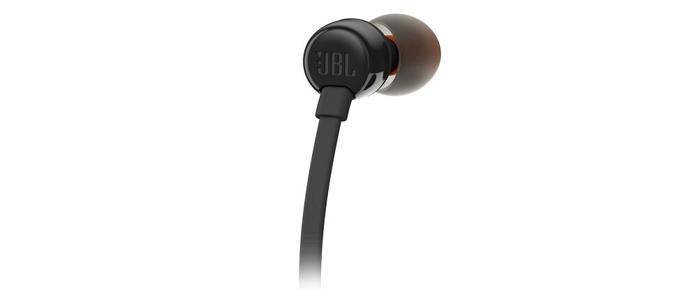 Słuchawki dokanałowe JBL T160 Czarny słuchawka zoom
