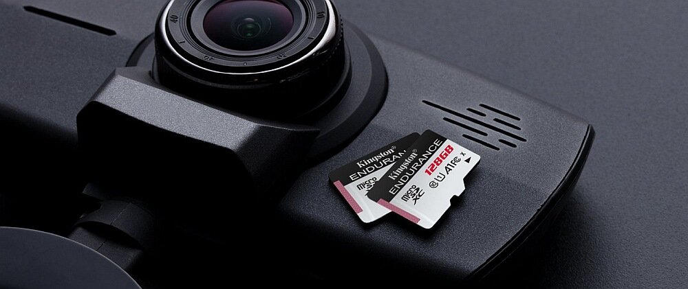 Karta pamięci KINGSTON Endurance microSDXC  kamera monitoring zapis pojemność szybkość trwałość 