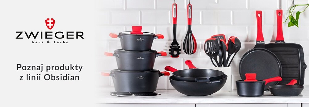 Patelnia ZWIEGER Obsidian 24 cm kv początek opisu