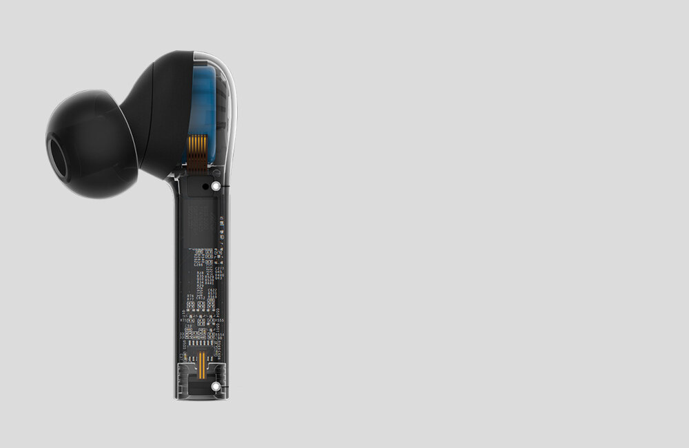 słuchawki HONOR FlyPods Lite rozmowy podwojne mikrofony