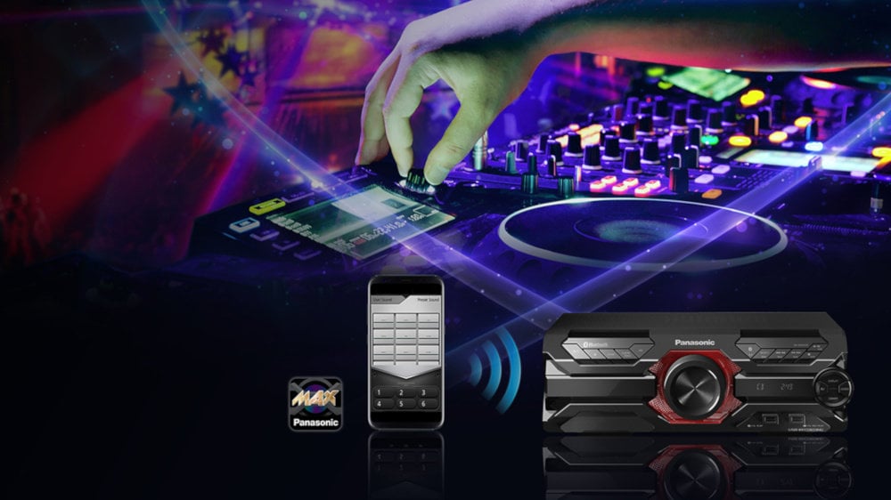 Power Audio PANASONIC SC-AKX320E - Aplikacja Mobilna