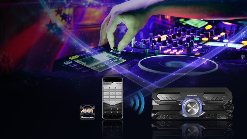Power Audio PANASONIC SC-AKX520E - Aplikacja Mobilna