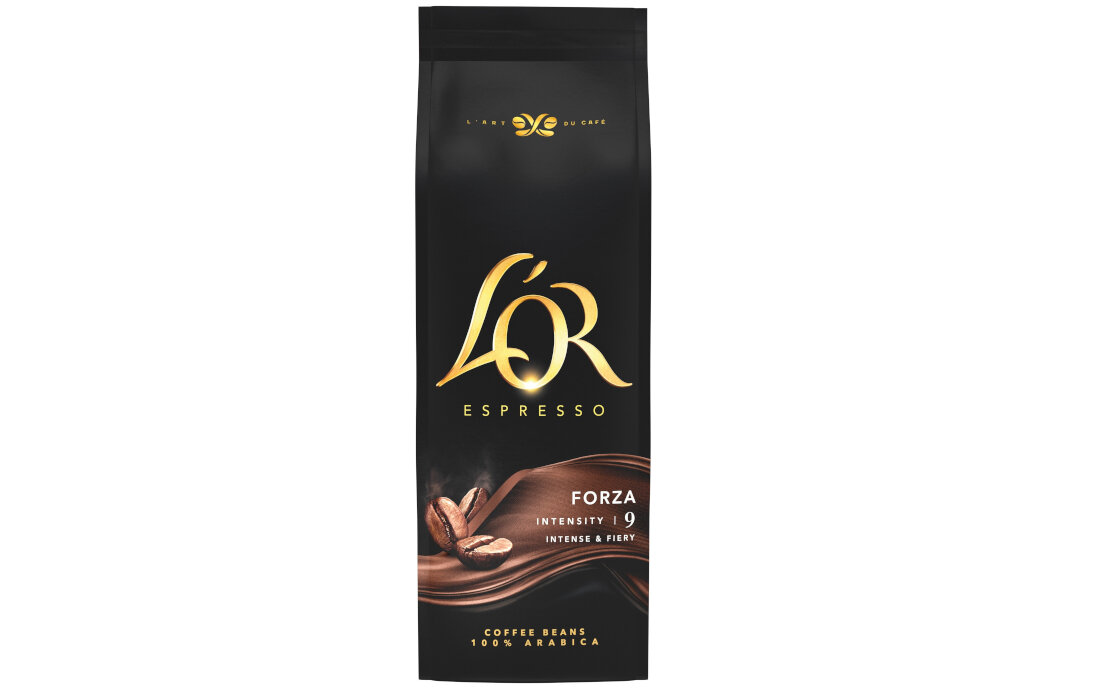 Kawa ziarnista L'OR Espresso Forza 0.5 kg smak aromat