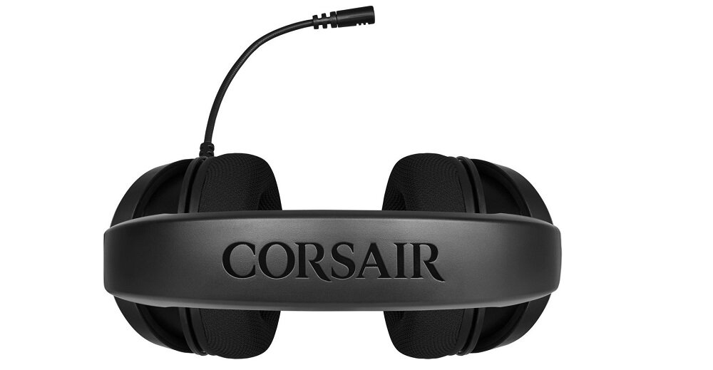 Słuchawki CORSAIR HS35 - wbudowany regulator głośności