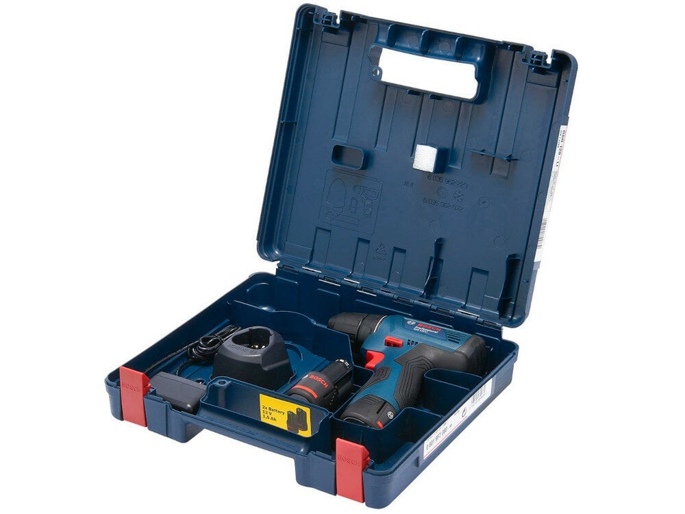 Wiertarko-wkrętarka Bosch GSR 180 LI-Professional dwa akumulatory ładowarka walizka narzędziowa